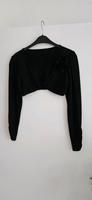 Bolero Jäckchen mit Ansteck-Blüte, schwarz Hessen - Kassel Vorschau