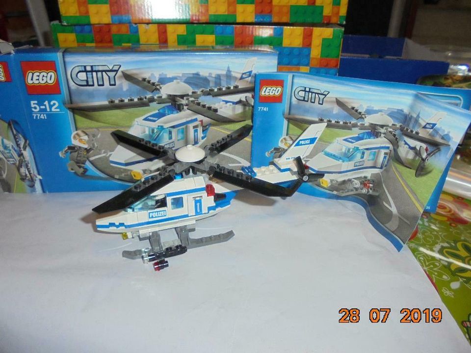 Lego City Polizei Hubschrauber groß wie Neu OVP siehe Bilder in Pfungstadt