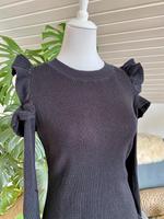 Leichter Pullover Volant H&M schwarz | Gr. M Baden-Württemberg - Calw Vorschau