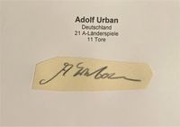 Adolf Urban (1914-1943) Original Autogramm DFB Duisburg - Duisburg-Mitte Vorschau