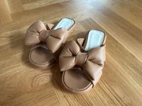 Nubikk Lammleder Sandalen mit Schleife Camel 37 neu Westerwaldkreis - Luckenbach Vorschau