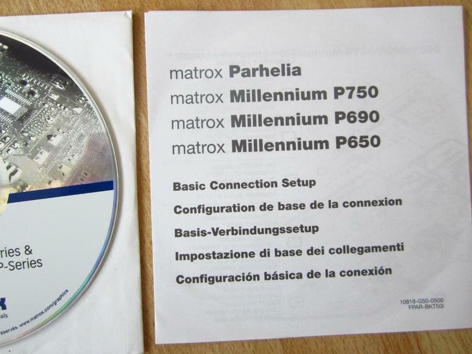 Matrox Parhelia Series & Matrox Millenium P Series in Oberursel (Taunus)