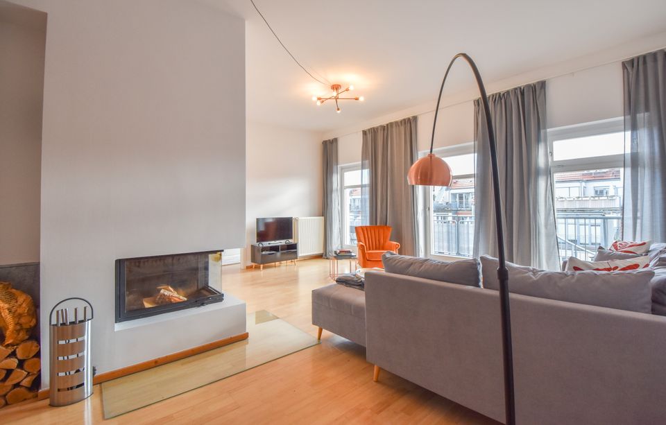 PENTHOUSE-MAISONETTE MIT AUFDACHTERRASSE  UND TRAUMBLICK ÜBER BERLIN-MITTE in Berlin