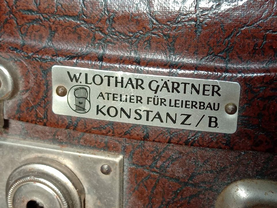 Leier AltLeier W. Lothar Gärtner Konstanz Harfe 3 Oktaven Ef" in