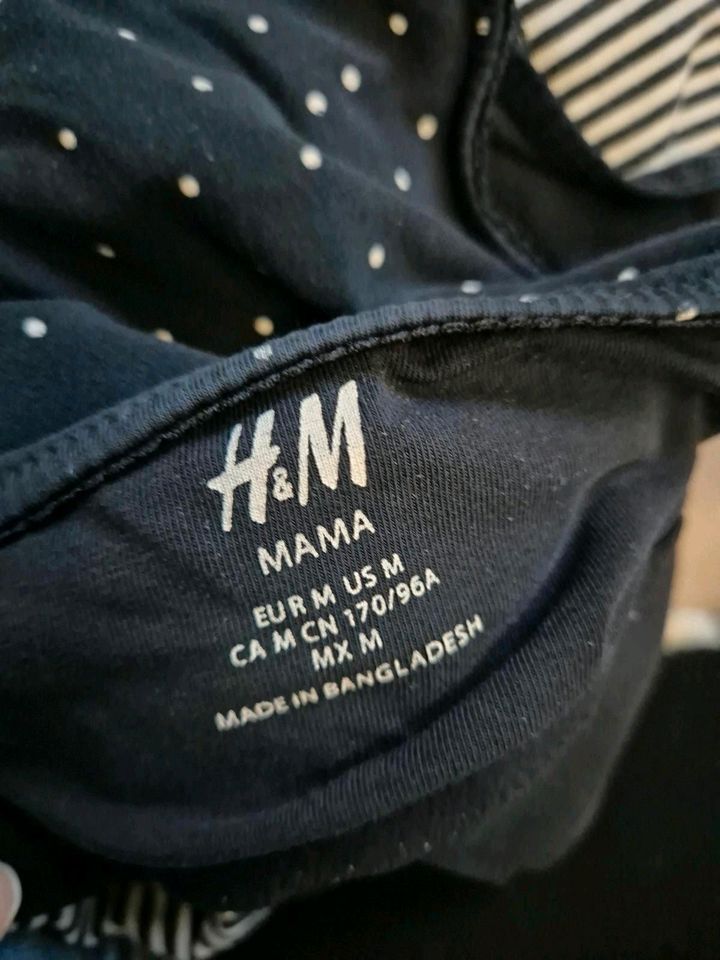 ⭐️10 tlg⭐️ H&m Mama Paket ⭐️Umstandsmode⭐ Stillshirts m / l 38 40 in Königsbronn