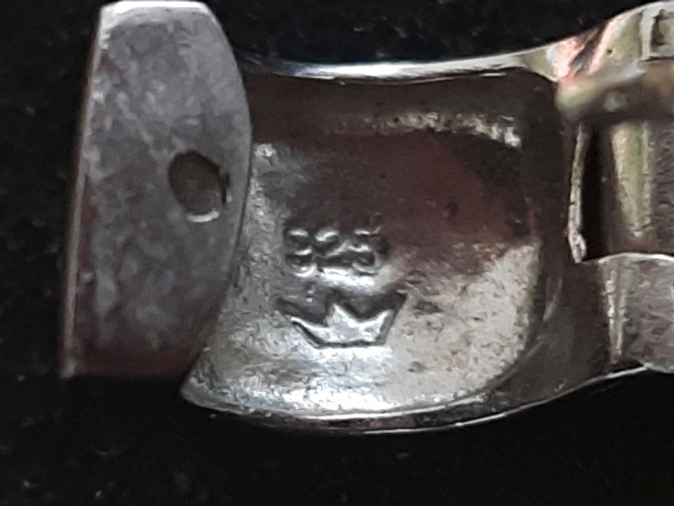 Ohrringe Kreolen, 925er Silber, Gewicht 6 g, Marke XENOX in Einhausen