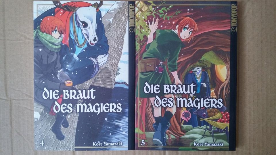 Die Braut des Magiers Manga 1.Auflage Band 1-8 in Lübeck