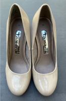 Neue Tamaris Pumps Gr. 35 nude beige Lackleder Nordrhein-Westfalen - Bad Honnef Vorschau