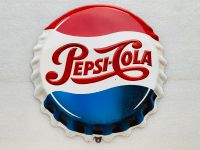 ‼️ EMAILSCHILD Pepsi Cola Emailleschild 1950er Jahre Saarland - Schiffweiler Vorschau