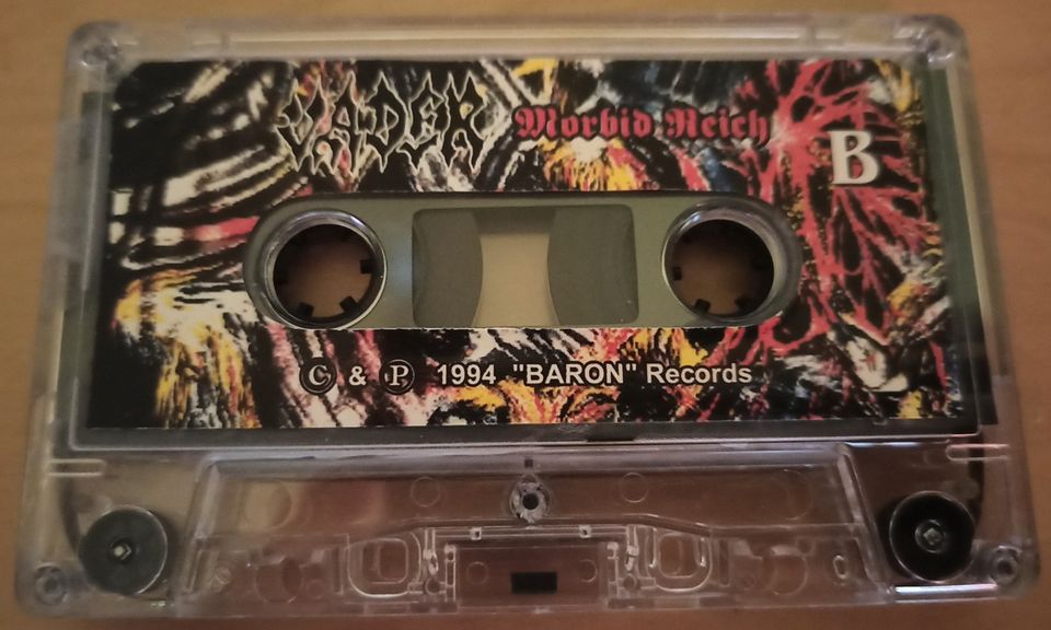 Vader - Morbid Reich - Tape/Kassette, 1994, Baron Records in Greven