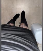 Overknees Stiefel schwarz Stoff 40 Hessen - Wöllstadt Vorschau