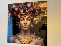 KARE Design Original Glasbild 80 x 80 cm Flower Lady Bayern - Starnberg Vorschau