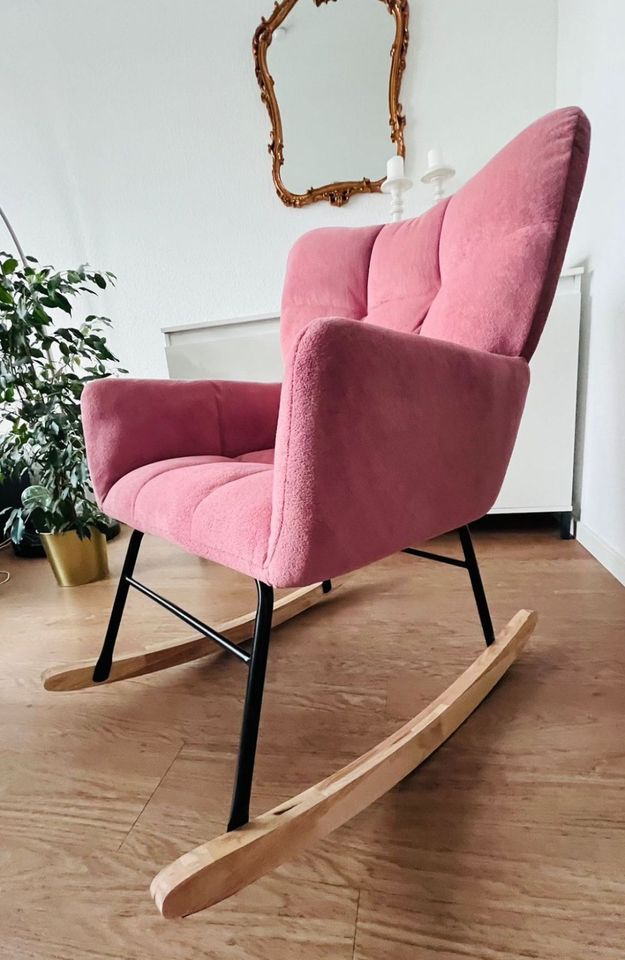Stühle Schaukelstuhl mit Fußhocker, Loungesessel, Liegestuhl in Köln