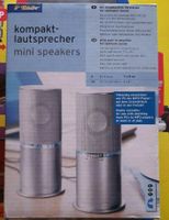 Kompakt Lautsprecher  Mini Speaker Baden-Württemberg - Schwetzingen Vorschau