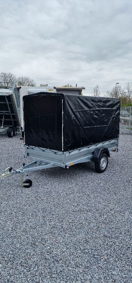 Neu! Anhänger 750Kg Zaslaw 265-SU Hochplane LxBxH 265x132x160 cm in Geseke