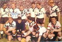 Deutsche Nationalmannschaft WM 1962 - 9 Autogramme Essen - Bredeney Vorschau