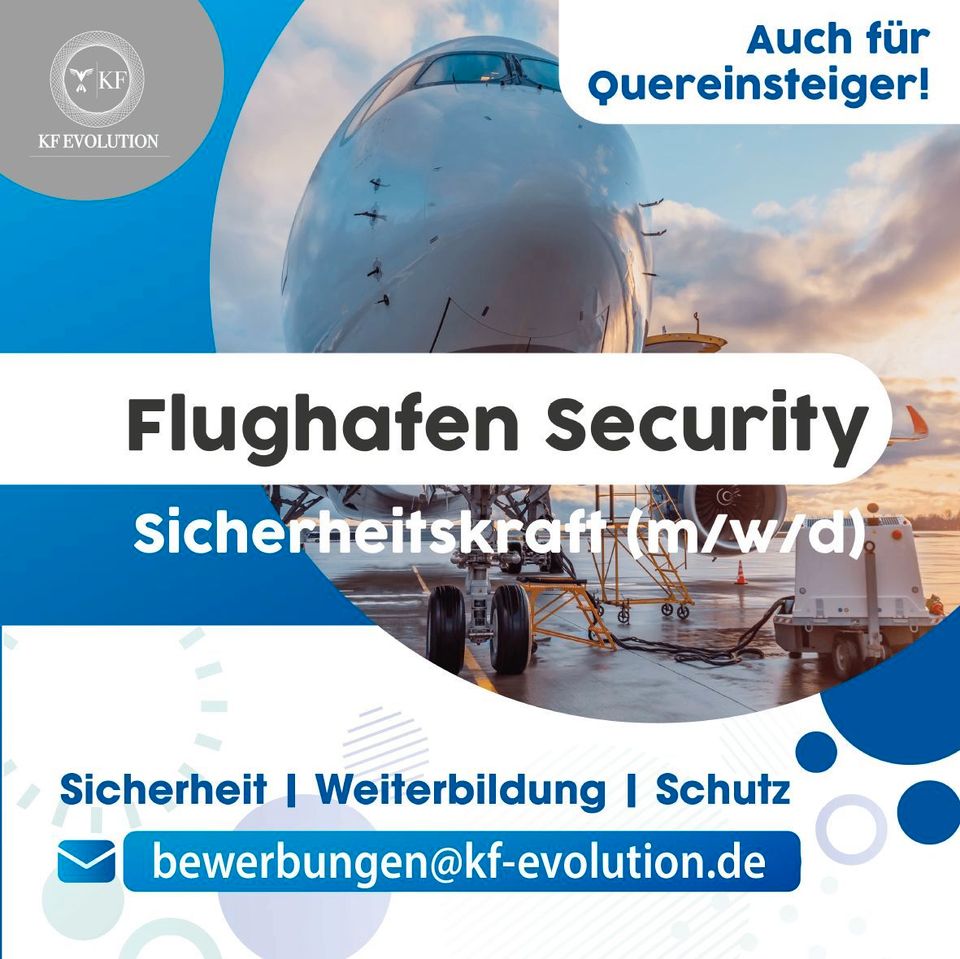 Flughafen-Sicherheitsmitarbeiter (m/w/d)|TOP GEHALT** in Centrum