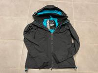 Superdry Windjacke L Windcheater schwarz türkis Hessen - Dreieich Vorschau