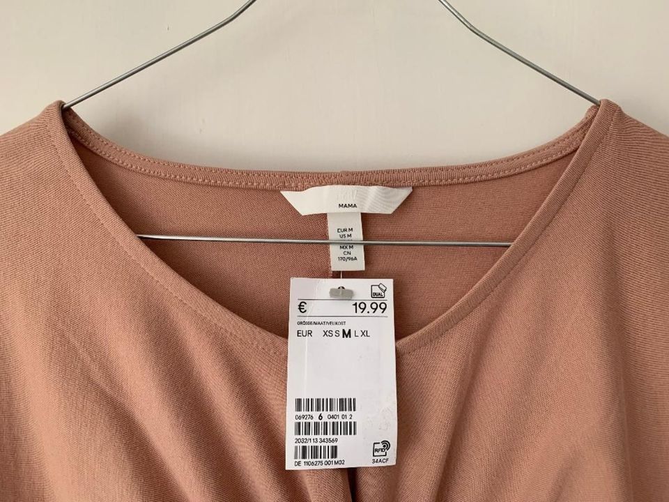 NEU & Etikett! H&M Mama Umstands SHIRT Rosé M 38 S 36 TOP in Leipzig