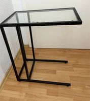 2x VITTSJÖ Laptoptisch/Nachttisch, schwarzbraun/Glas, 35x65 cm Nordrhein-Westfalen - Hennef (Sieg) Vorschau