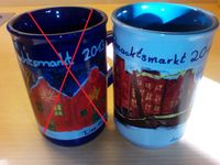 Becher Sammeltasse Lübecker Weihnachtsmarkt 2014 Advent Schleswig-Holstein - Itzehoe Vorschau