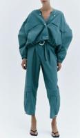 Cargohose mit Gürtel blau Zara Gr. S Hessen - Sulzbach Vorschau