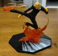 One Piece Figur von Sanji, Attacke Diable Jambe Sachsen - Radebeul Vorschau