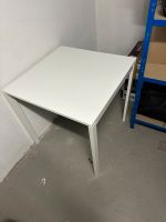 Weißer IKEA Tisch aus Metall Schleswig-Holstein - Lübeck Vorschau