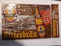 Blechschild, Werbeschild Rittergutsbrauerei Ehringsdorf Thüringen - Am Ettersberg Vorschau