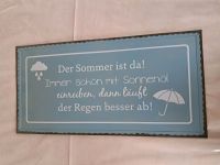 Blechschild mit Spruch Baden-Württemberg - Kappelrodeck Vorschau