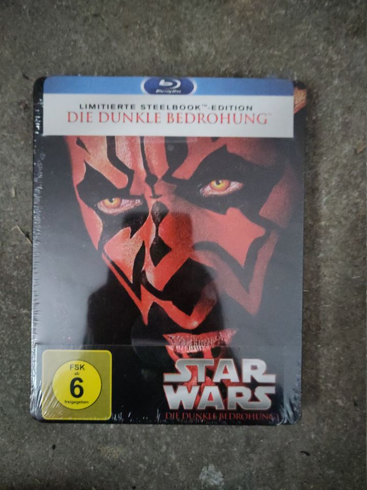 Star Wars Steelbok Bluray Sammlung 1-7 Teilweise OVP in Langen (Hessen)