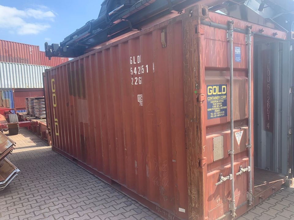 Seecontainer 20‘ Fuss gebraucht in Cloppenburg