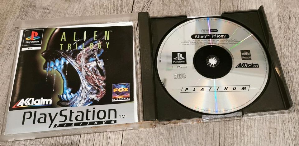 Alien Trilogy PS1 PAL in Neu Wulmstorf