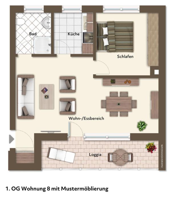 Modernisierte Eigentumswohnung -strandnah- in Cuxhaven-Döse in Cuxhaven