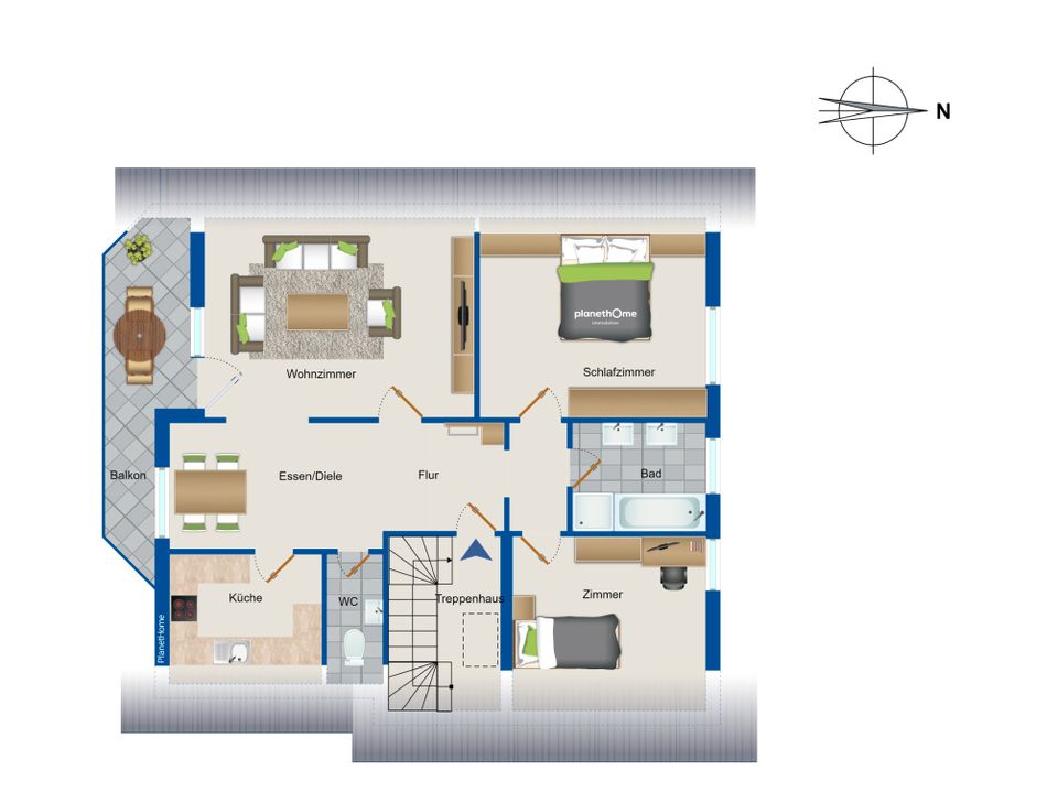 Großes hochwertiges Zweifamilienhaus mit Einliegerwohnung in Oberrot in Oberrot