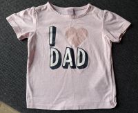 T-Shirt Mädchen Größe 86 rosa I love Dad Niedersachsen - Wallenhorst Vorschau