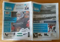 Eishockey news, 25 versch. Ausgaben aus 2023 u 2024 Bayern - Straubing Vorschau