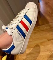 Adidas Superstar Retro blau/rot Leipzig - Altlindenau Vorschau