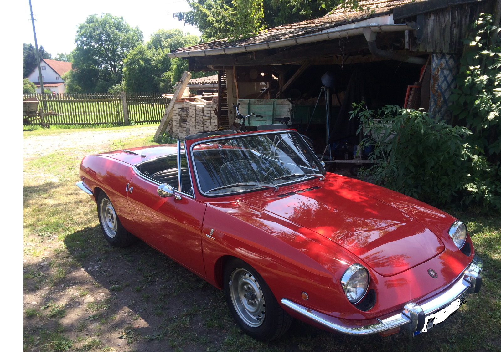 Abbildung des Autos Fiat 850 Spider B.J.1968