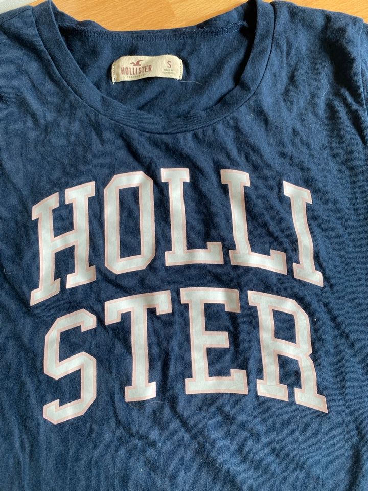 Hollister Damen T-Shirt kurzarm Blau Gr. S *Original* in Bochum