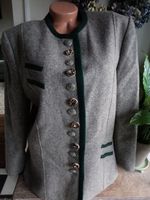 VintageTrachtenjacke Jacke in taupe 100% Schurwolle Gr. 42 Dortmund - Grevel Vorschau