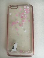 Handyhülle Handy Case Katze und Blumen iPhone 6 Plus Neu !! Hessen - Schwalbach a. Taunus Vorschau