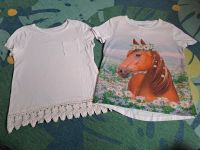 SET, T-Shirts, Kurzarmshirt, 122/128, Pferd, Stickerei Buchholz-Kleefeld - Hannover Groß Buchholz Vorschau