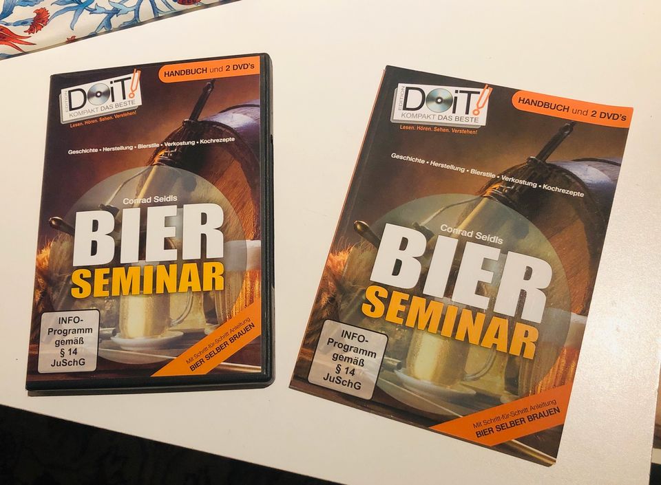 Das Bier Seminar Doppel DVD + Conrad Seidl Nachschlagewerk in Köln