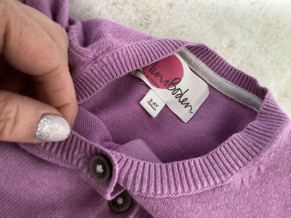 Mini Boden Strickjacke pink ❤️ Jakoo neuw Tüllkleid Glitzer ab in Waldkirch