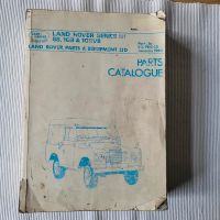 LAND-ROVER/ Ersatzteilkatalog/Oldtimer Nordrhein-Westfalen - Augustdorf Vorschau