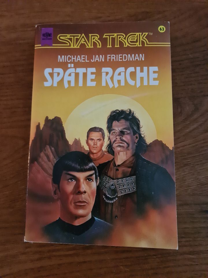 Buch Star Trek "Späte Rache" gebraucht in Hamburg