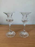 2x Kerzenhalter / Kerzenständer aus Glas - Retro Vintage Bayern - Gersthofen Vorschau