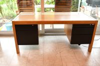 ALEX LINDER Holz Vintage Designer Schreibtisch 160cm Nordrhein-Westfalen - Paderborn Vorschau