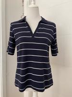 Poloshirt Größe L von C&A in Blau/Weiß gestreift Niedersachsen - Bergen Vorschau
